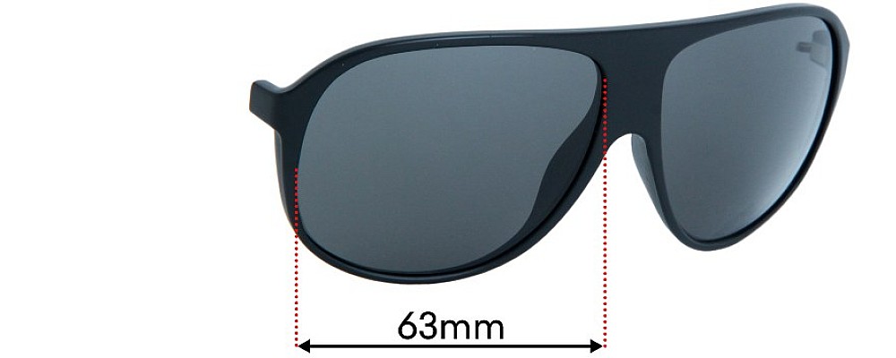 Poc Did Replacement Sunglass Lenses - 63mm Wide